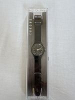 Swatch Chrono Uhr schwarz mit Box