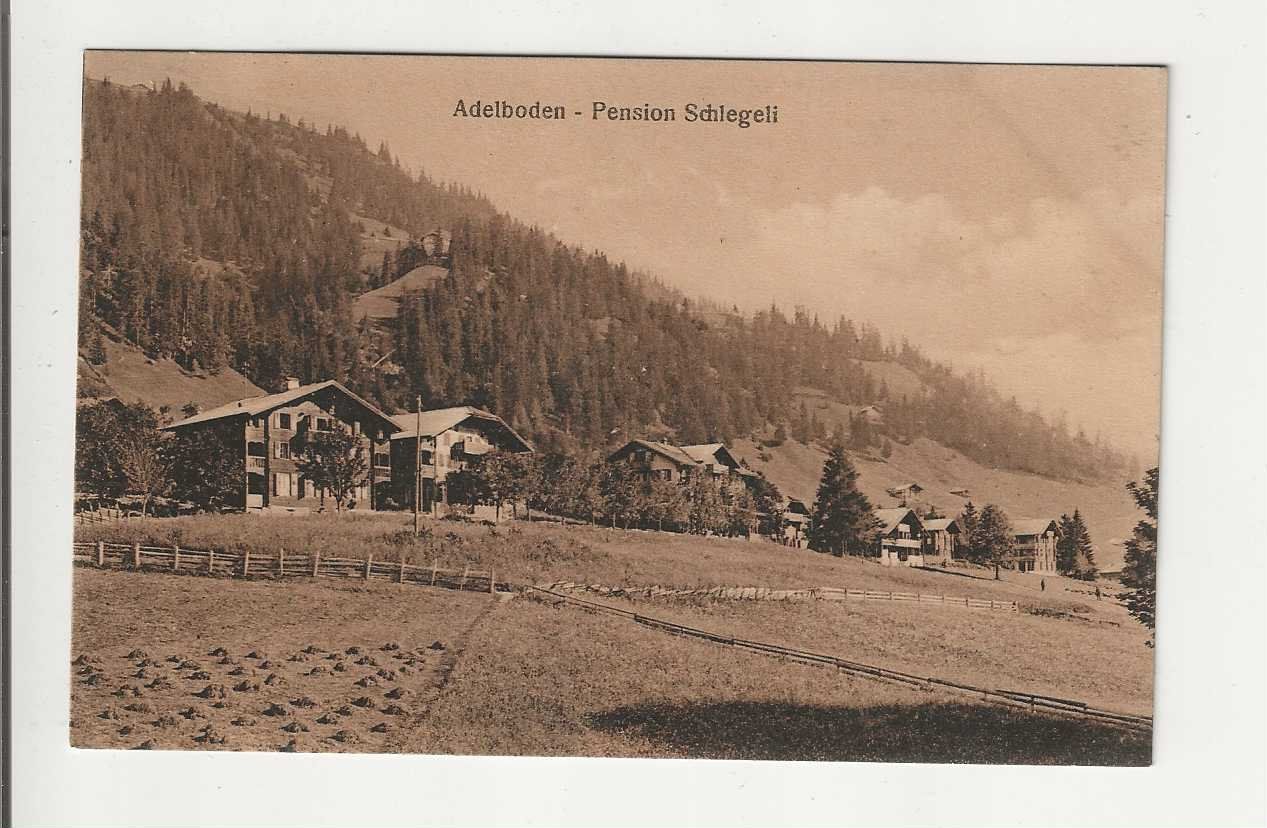 Cartoline postali: Adelboden, – Usato da Spiez venduto da Niesen20