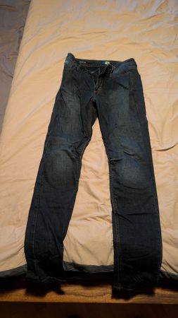 Motorrad Jeanshose für Frauen, Grösse 28