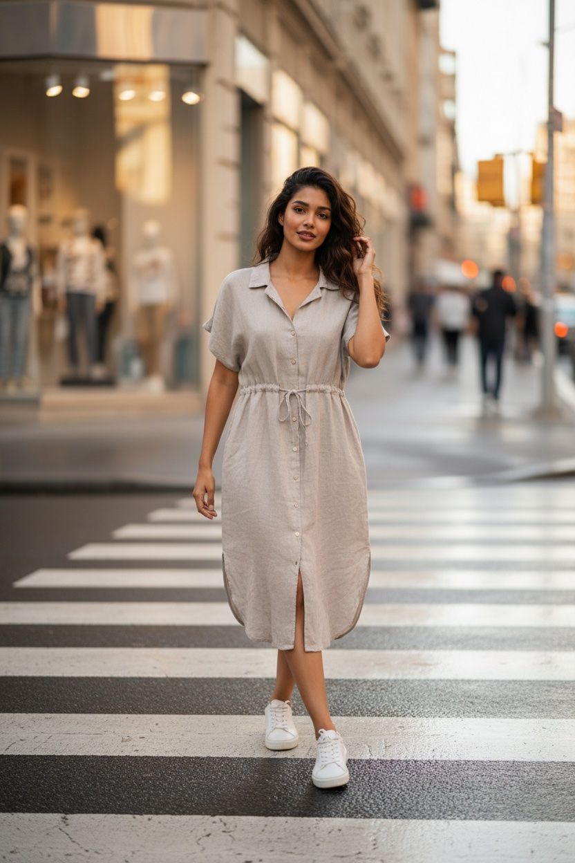 Vestiti: Driver Jeans robe d’été taupe – Nuovo e nell'imballaggio originale da Vuisternens-Romont venduto da gol_xp6p 4