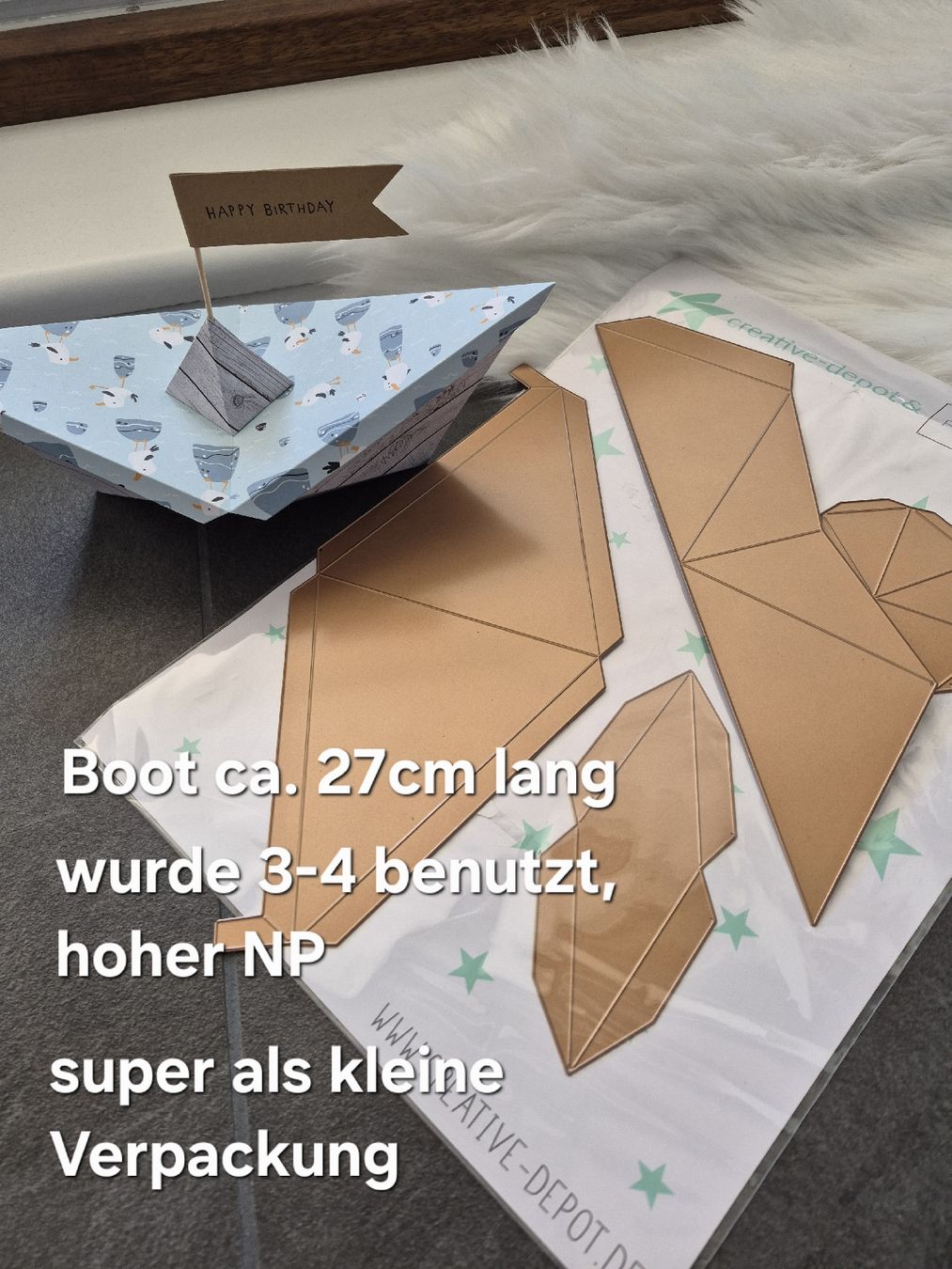 Kit bricolage: Creative Depot Papierboot – Usato da Altdorf SH venduto da MR2509 1