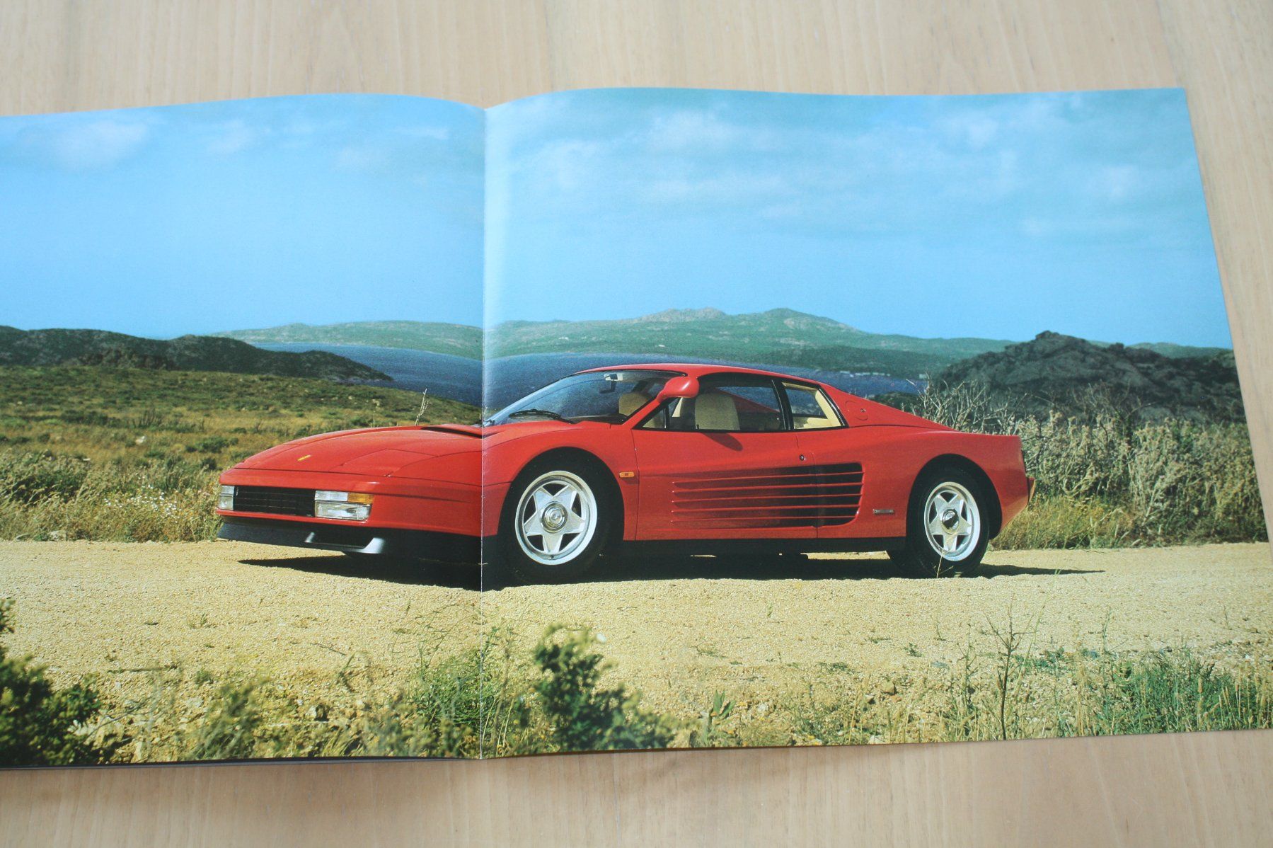 Ferrari Documenti: Ferrari Testarossa Prospekt 1988 – Usato da Wikon venduto da erwin400 5