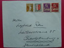 1922, Kronenstempel: Z1 mit PJ Wäppli frankiert Kat: 65.-+