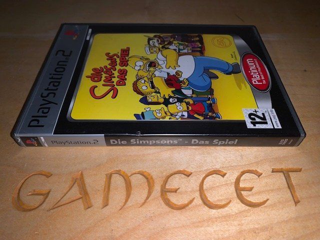 Sony Spiele: The Simpsons PS2 Sony Playstation 2 – Gebraucht aus Steinach von Gamecet 3