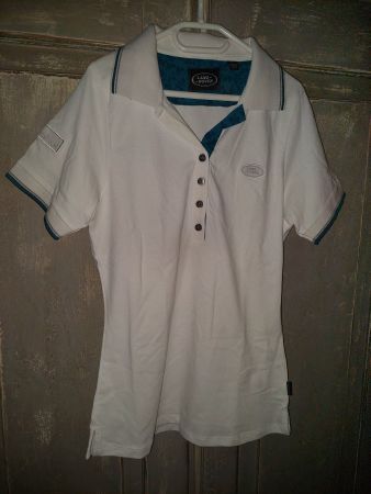 Land Rover . Polo Shirt weiss 10
