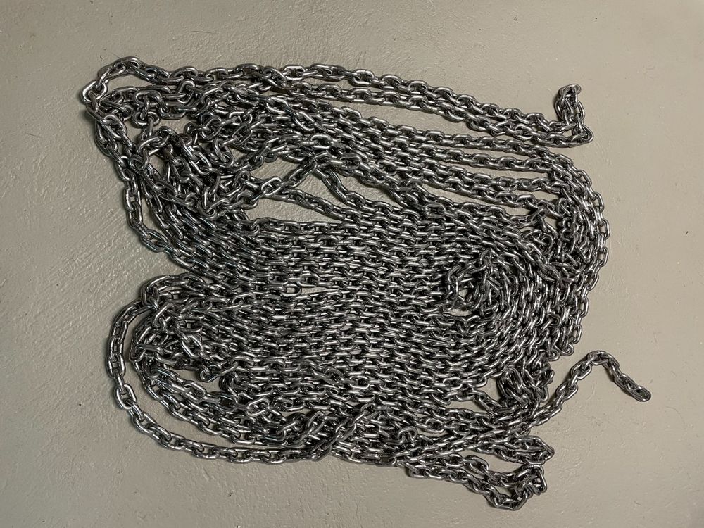 Ankerkette MS Typ F50 – 1 Meter Lange Messing-Kette Für Boote Und Maritime Deko