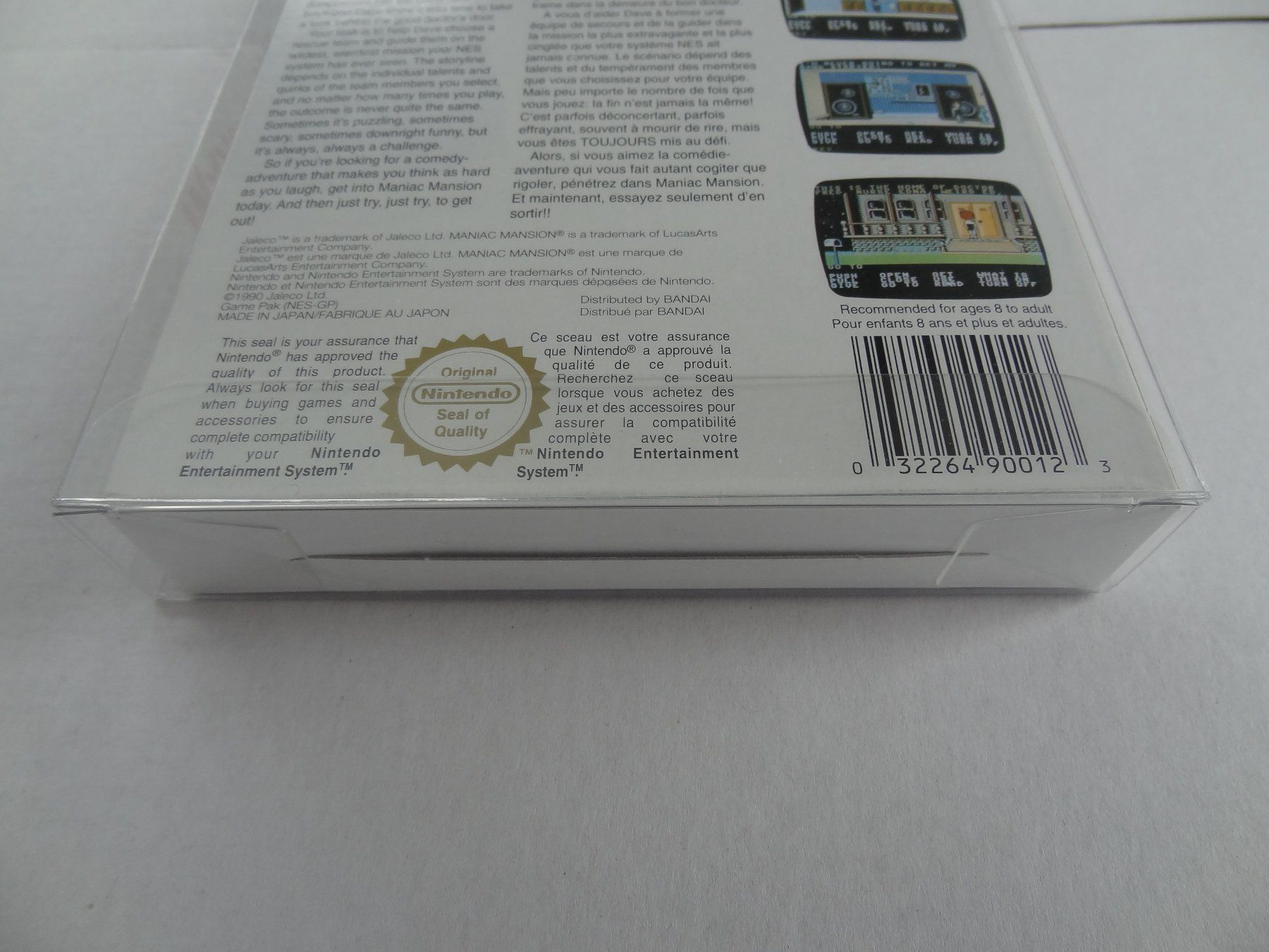 Giochi: MANIAC MANSION Nintendo NES E/FR NEU! – Nuovo e nell'imballaggio originale da Lyss venduto da Famicom 6