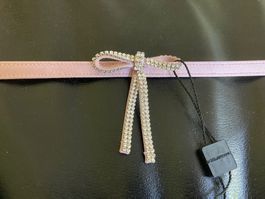WUNDERBARER DOLCE & GABBANA GÜRTEL, SATIN, GR. 63 cm, NEU!