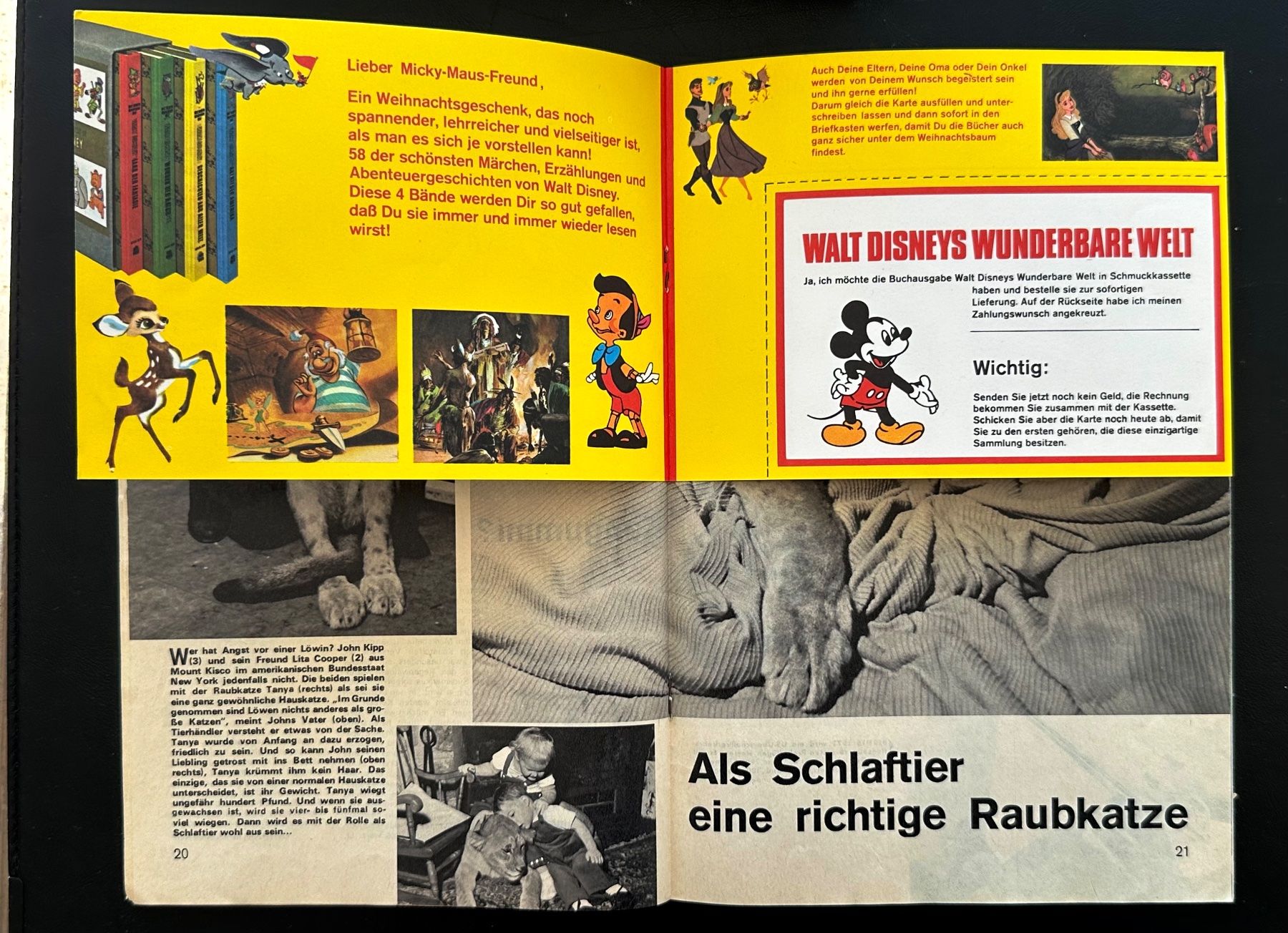 Fumetti: Mickey Maus Nr. 50 1969 mit Beilage – Usato da Seltisberg venduto da quadartswiss 1