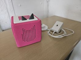 Toniebox 1 rosarot mit Ladekabel