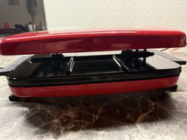 Vintage Racletteofen S10.0 600W rot schwarz 