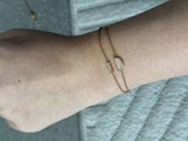 Fossil Armband rosegold + Gratis Ohrstecker