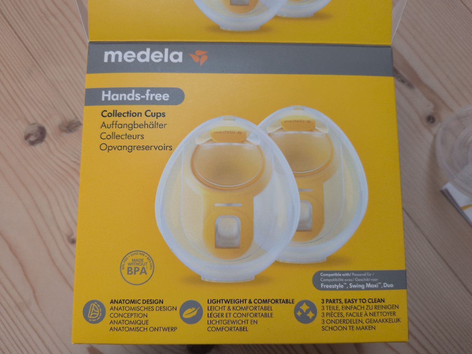 Medela Stillzubehör: medela Hands-free Auffangbehälter – Gebraucht aus Oberhelfenschwil von Tattar