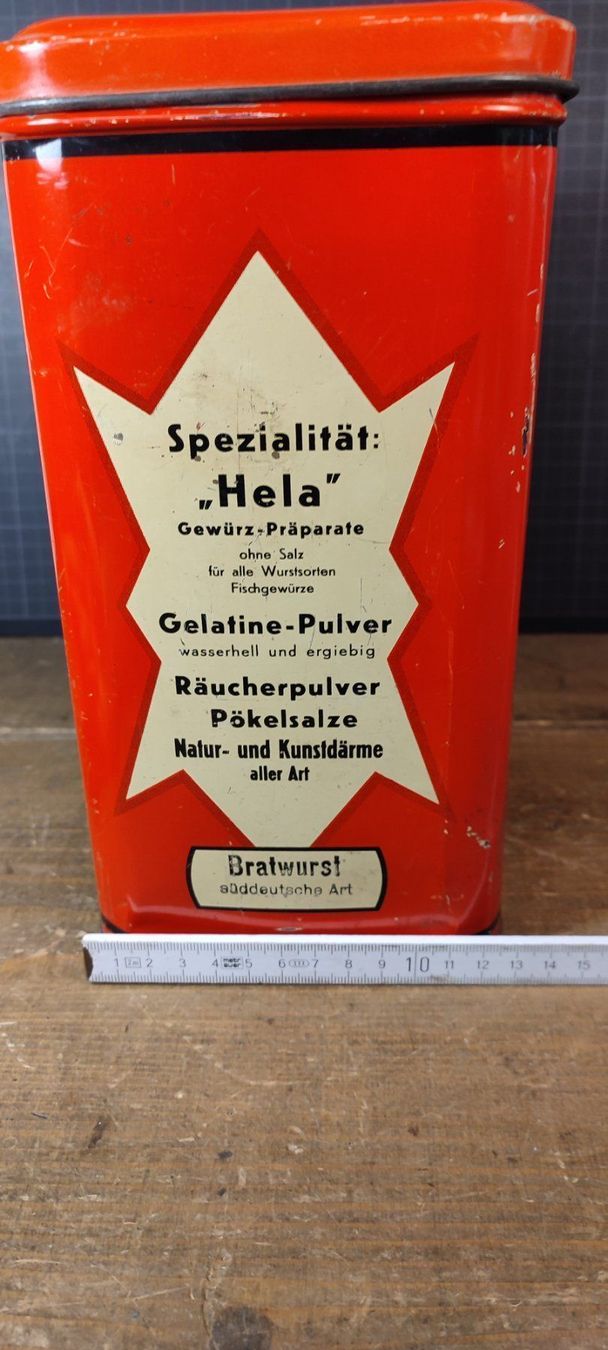 Dosen: Wunderschöne antike Blechdose Herman Laue  Hamburg 6 – Gebraucht aus Gelterkinden von MYSTOREFORYOU4460 5
