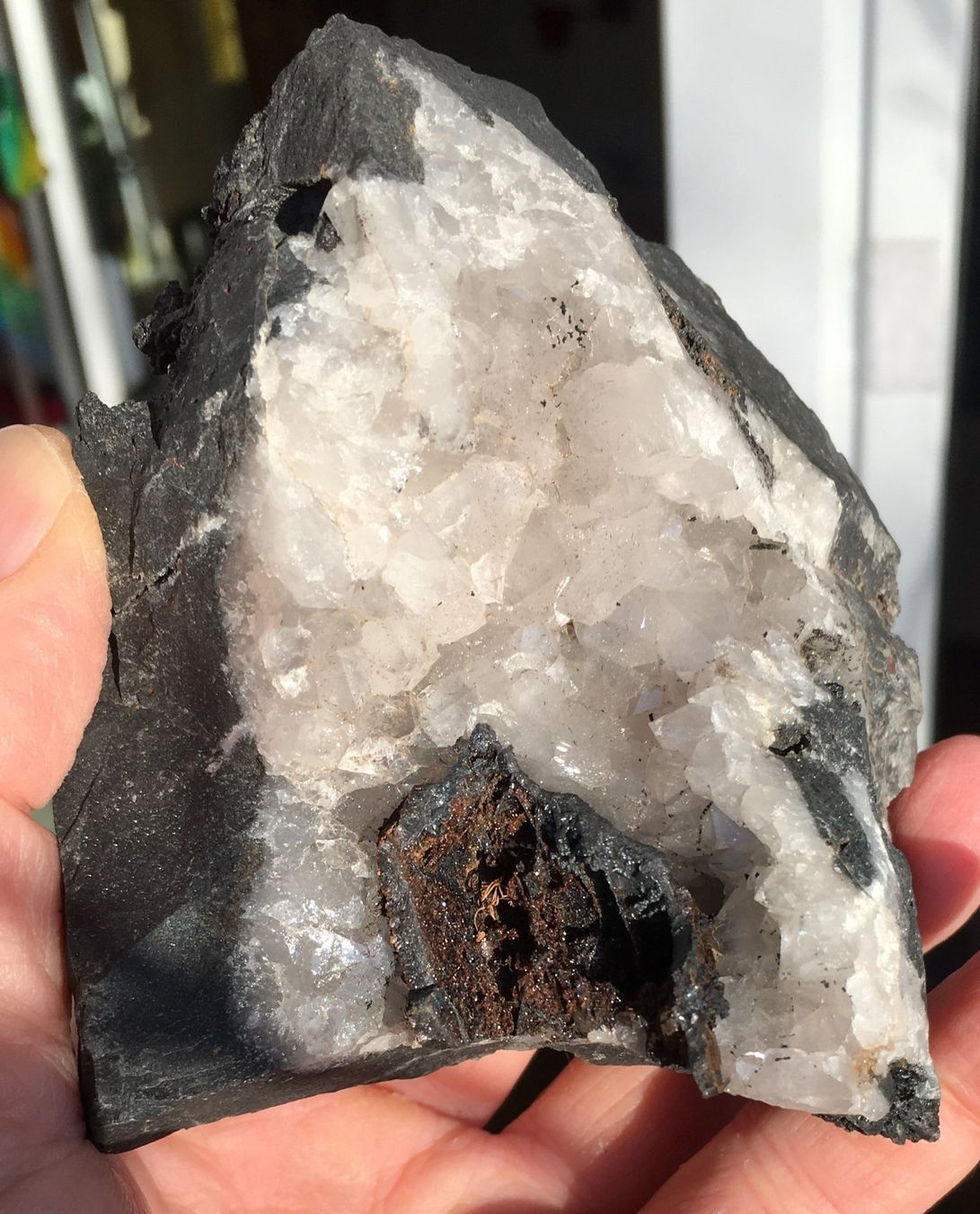 Minerali & Pietre curative: quartz et goethite, congo – Usato da Vevey venduto da zabounetta 5