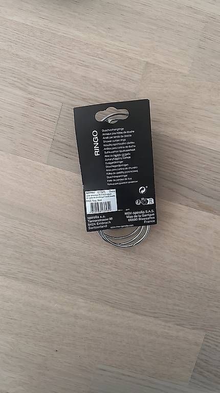 Rideaux: Originalverpackter Duschvorhang und Duschvorhangringe – D'occasion à Rheinfelden par summerwine1 3