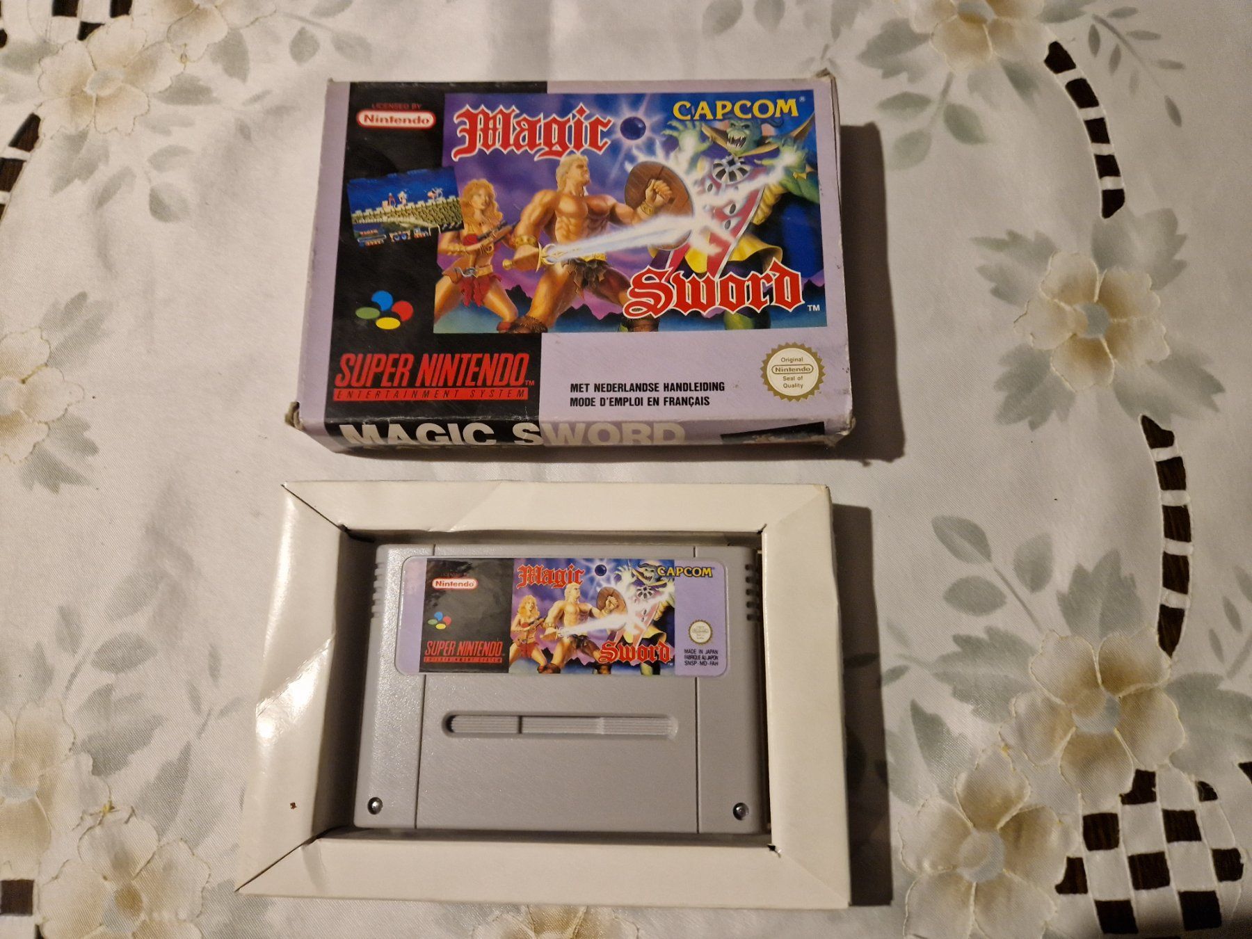 Nintendo Spiele: Magic Sword SNES – Gebraucht aus Windisch von
