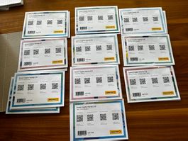 20x Swiss Crypto Stamp 2.0