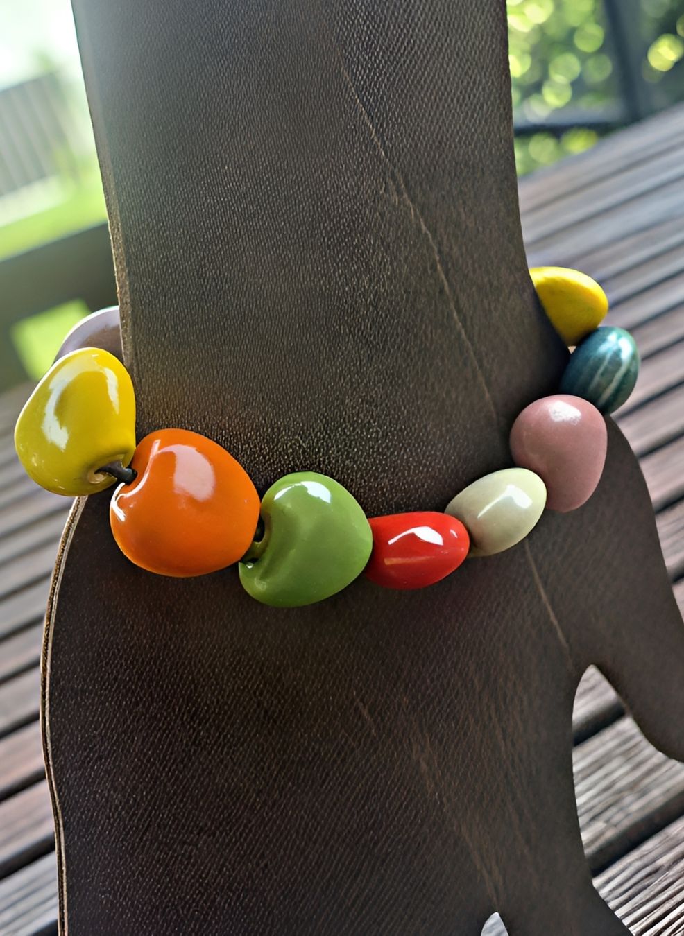Armbänder & -reifen: Bracciale multicolore pietre lucide – Neu (gemäss Beschreibung) aus Giubiasco von Stefaniav 1