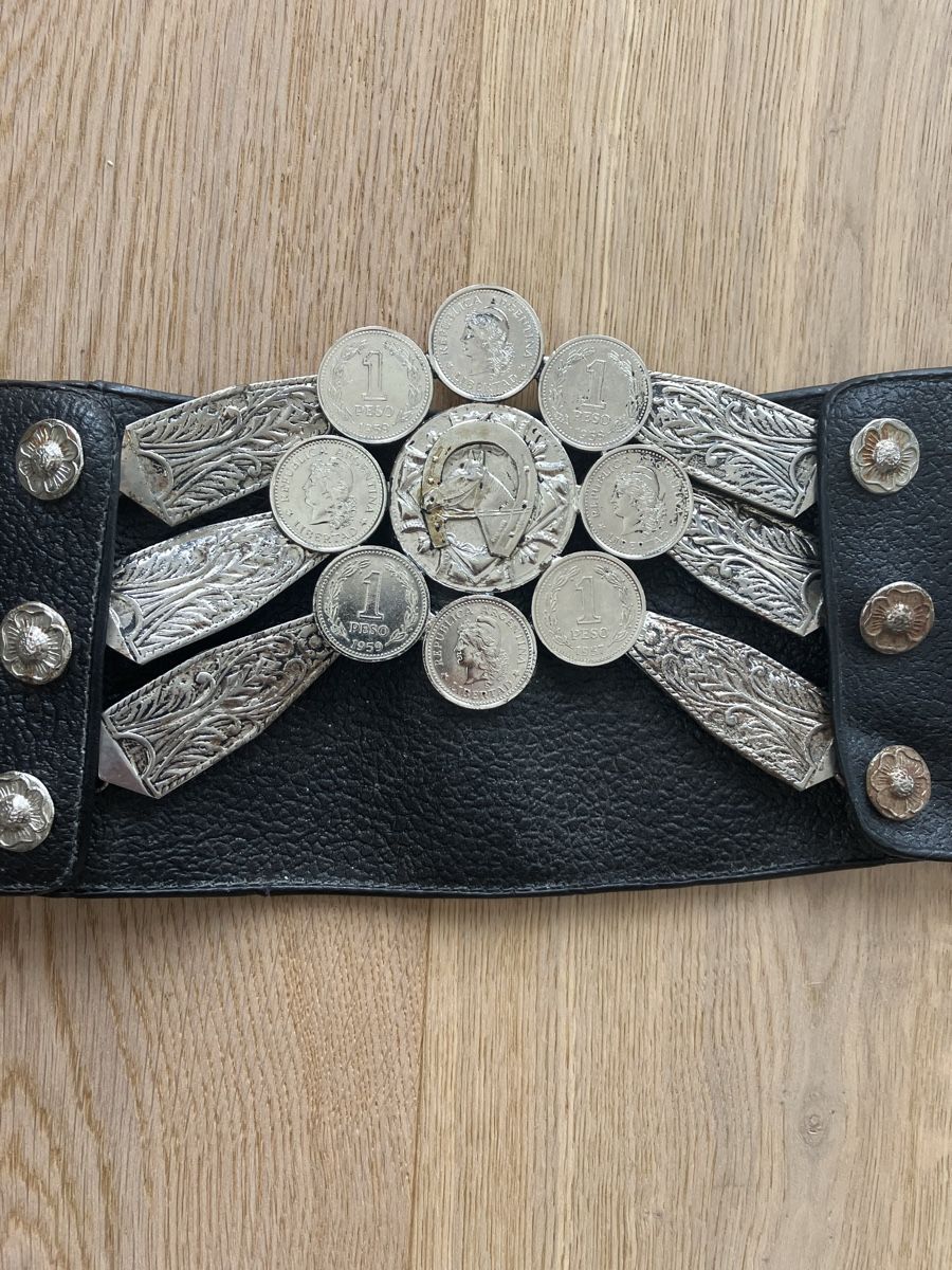Cinture: Vintage Leder Münz Gürtel – Usato da Birmenstorf AG venduto da matchless000 1