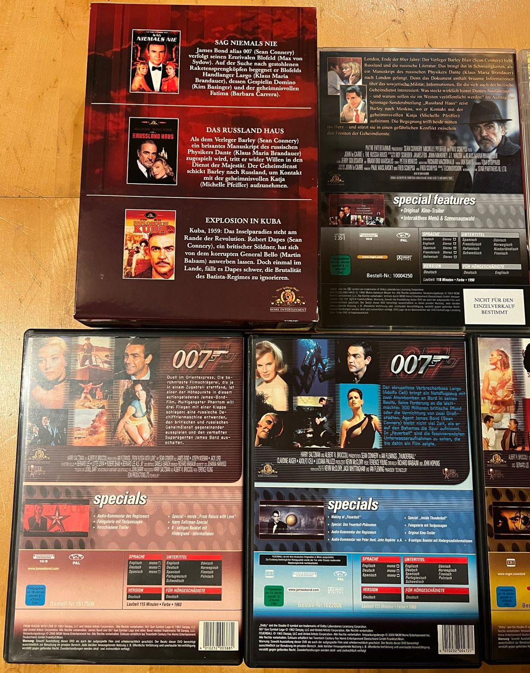 Alle DVDs: Sean Connery Collection [11 DVDs] – Gebraucht aus Unterengstringen von NOISE 2