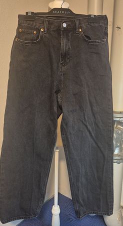 Weekday Jeans Galaxy Loose Straight schwarz W29 L30 neuwerti