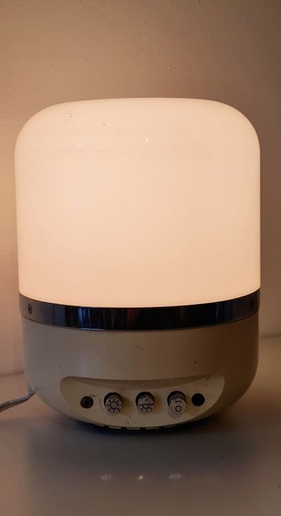 Lampe Radio Vintage Europhon Années 1970 – Design Italien Par Adriano Rampoli