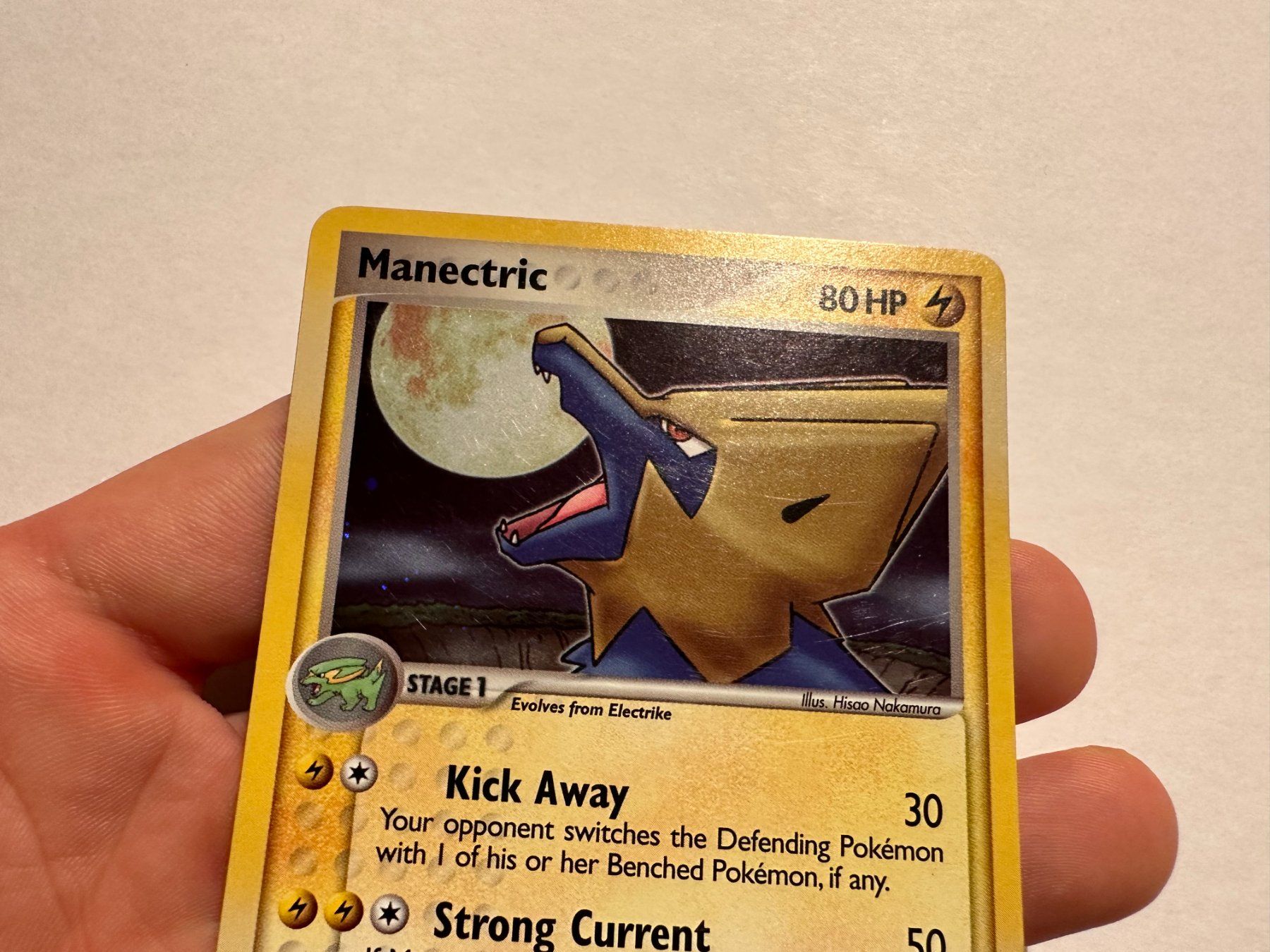 Pokémon Carte collezionabili: Manectric holo Ex Crystal Guardians EN – Usato da Hagendorn venduto da Pokecollectorch 2