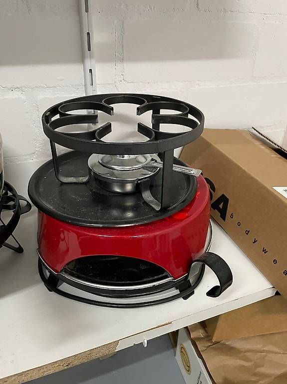 Küchengeräte: Fondue Caquelon und Rechaud – Gebraucht aus Reinach BL von mar_gb72 1