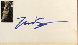 Nick Stahl 1979-  Terminator Autogramm signiert Karte 8x13cm
