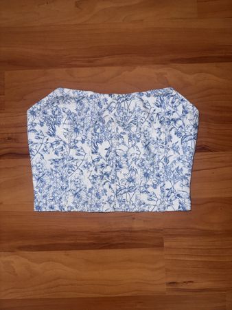 Damen Corsagetop Blumenmuster Grösse M neuwertig