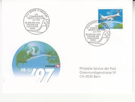Sonderstempel S. 1641 Genève - New York
