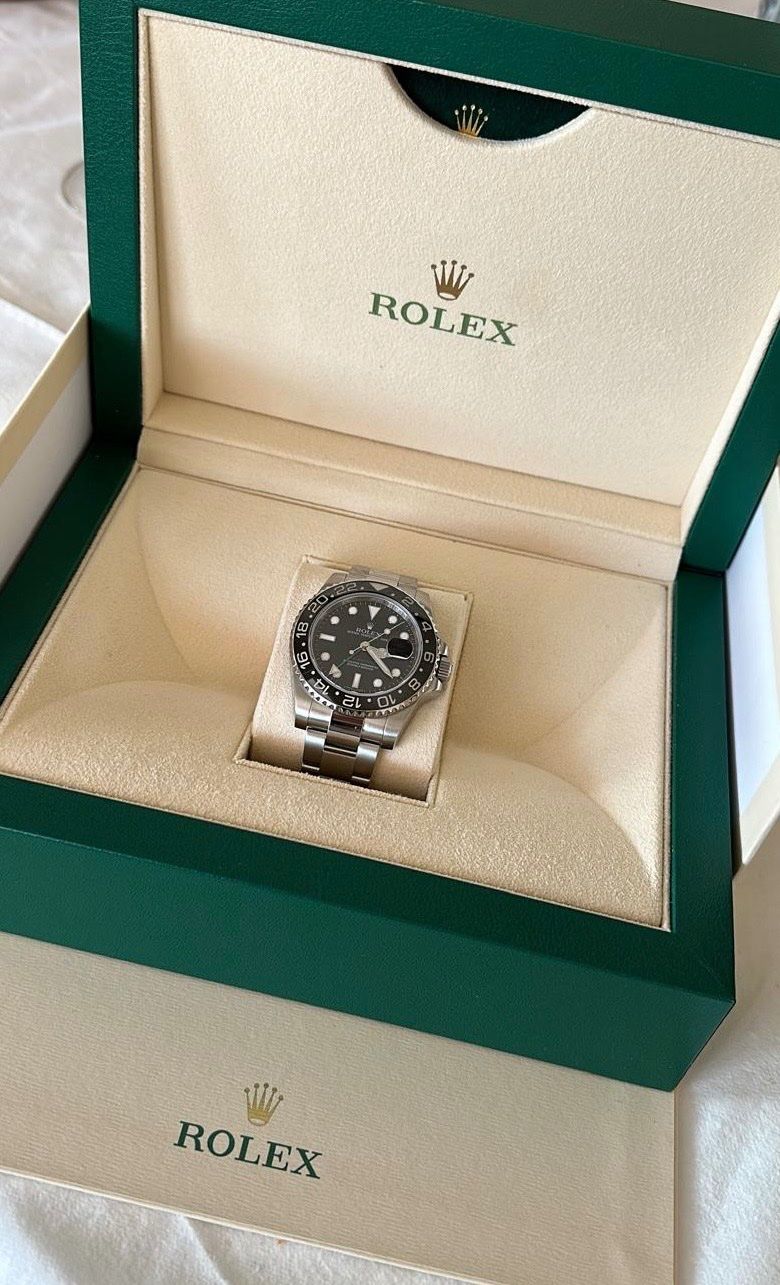 Rolex Uhren: Rolex GMT Master 2 black bezel – Gebraucht aus Genève von Videdress22