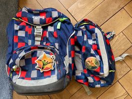 ERGOBAG Set: Pack + Turnsack + Mappe + 5 Kletties