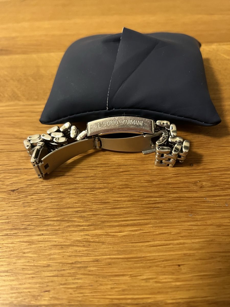 Armani Orologi: Armani Damenuhr, Silber – Usato da Chur venduto da ZATO 9