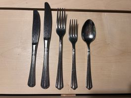 grosses Besteckset Edelstahl, 208 Stk.