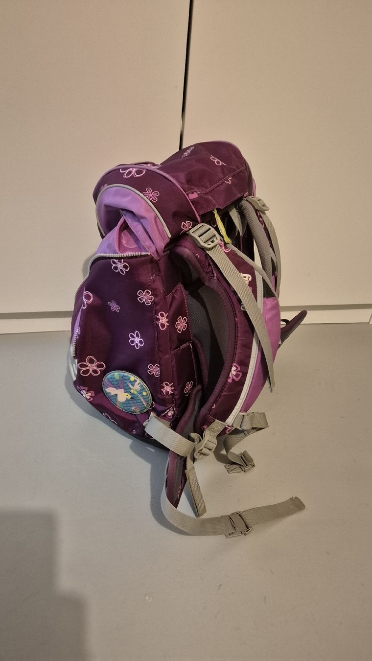 Ergobag Borse & Zaini: Ergobag Schulrucksack violett/rosa Mädchen mit Zubehör – Usato da Uttigen venduto da Mags78 4