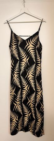 Kleid ba&sh schwarz/beige Grösse 1 Druckträger
