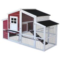 Hühnerstall mit Freilauf und Nistkasten