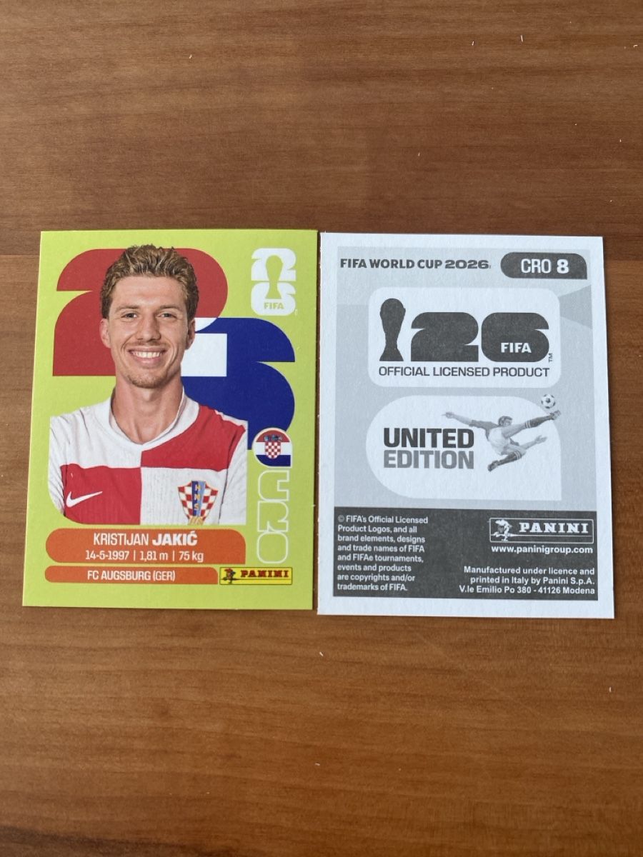 Panini Sammelbilder & Trading cards: Panini CRO 8 – Neu und originalverpackt aus Gränichen von lia_1997_