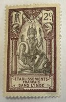 2 Centimes - Französisch Indien