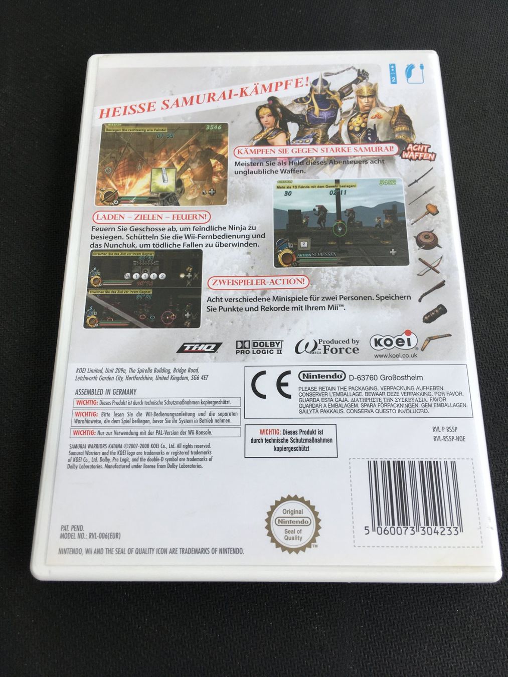 Nintendo Giochi: Samurai Warriors Katana - Nintendo Wii – Usato da St.Gallen venduto da sjosjo 1