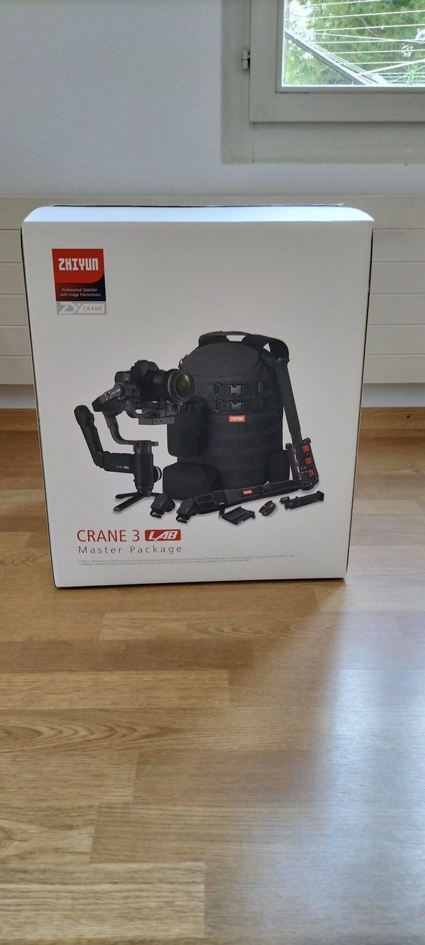 Zhiyun Wandhalterungen: Zhiyun Crane 3 LAB Master Package – Gebraucht aus Kerzers von Pachystachys