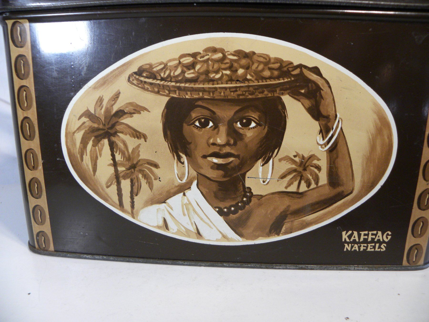 Barattoli: Alte Kaffeedose von Kaffag Näfels – Usato da Reinach venduto da Taysalmon 3