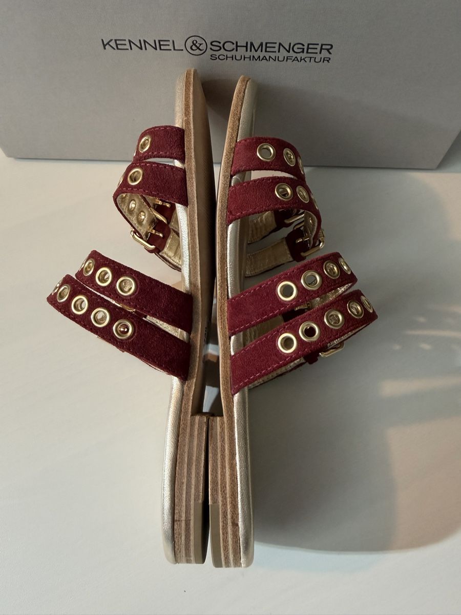 Kennel + Schmenger Scarpe da donna: Mules Kennel & Schmenger bordeaux taille 40  – Nuovo e nell'imballaggio originale da Brügg BE venduto da Goob 5