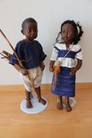Puppenpaar von Philip Heath, wunderschön, ca. 60cm gross