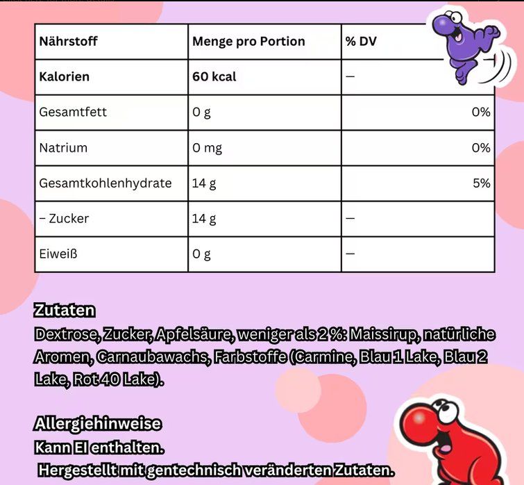 Aliments & Spécialités: Nerds Grape & Strawberry 46.7g – Neuf avec emballage d'origine à Cortaillod par CelestiumCards 1