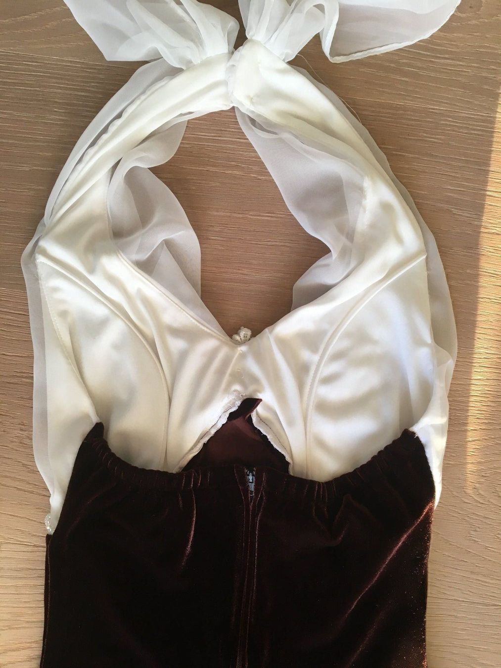 Kleider: Neues Samt-Cocktailkleid Grösse S – Neu (gemäss Beschreibung) aus Winkel von Flyhy2020 5