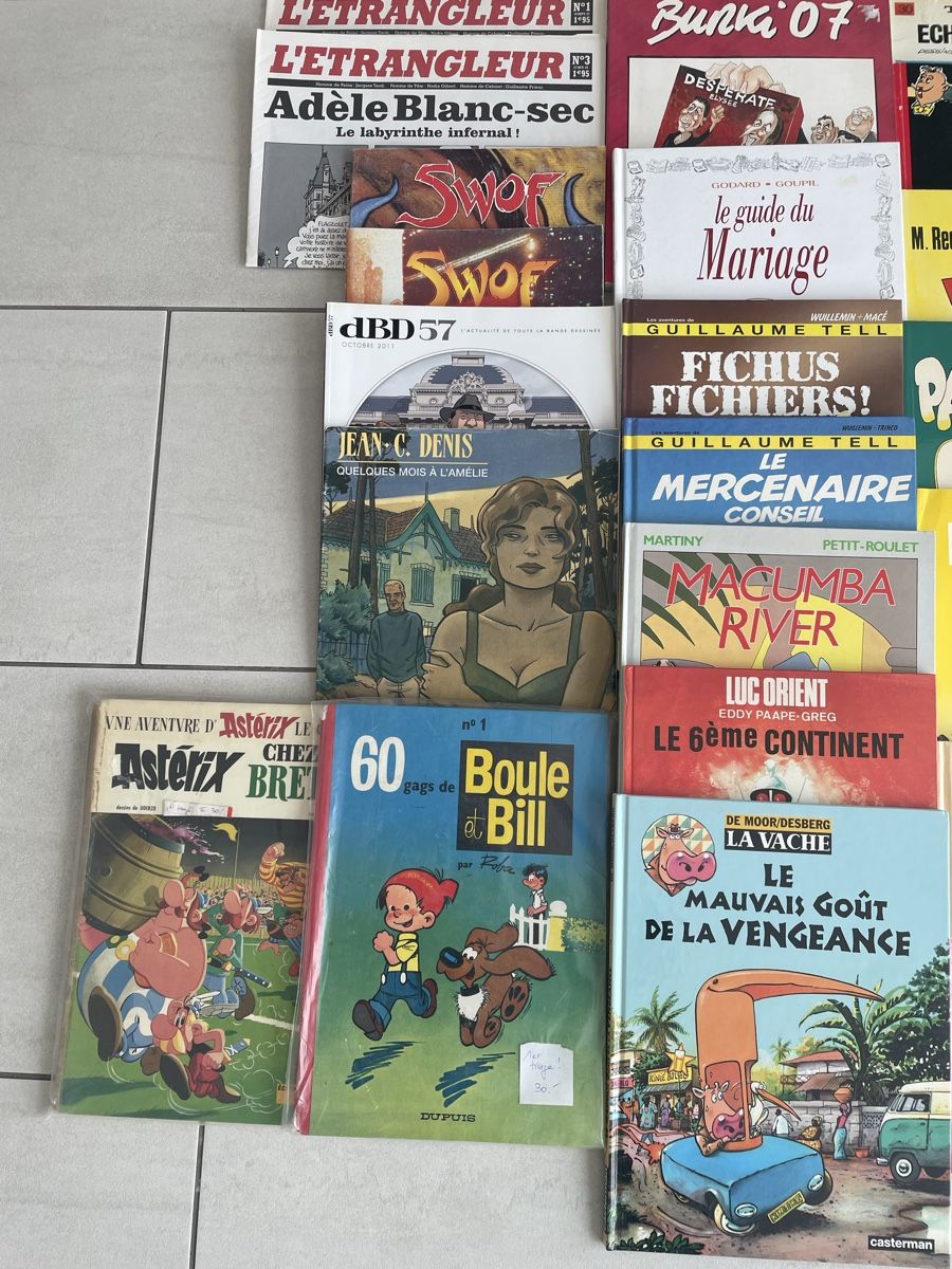 Fumetti: COMIC PAKET FRANZÖSISCH 25 Stk. – Usato da Pfungen venduto da Druller 2