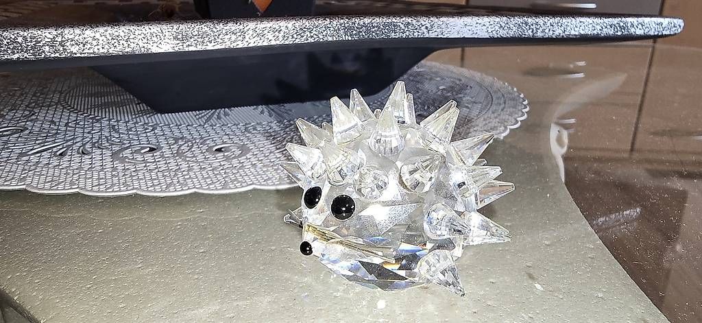 Swarovski Statuette: Swarovski Kristallfigur Igel – Usato da Wenslingen venduto da De_Sue1986
